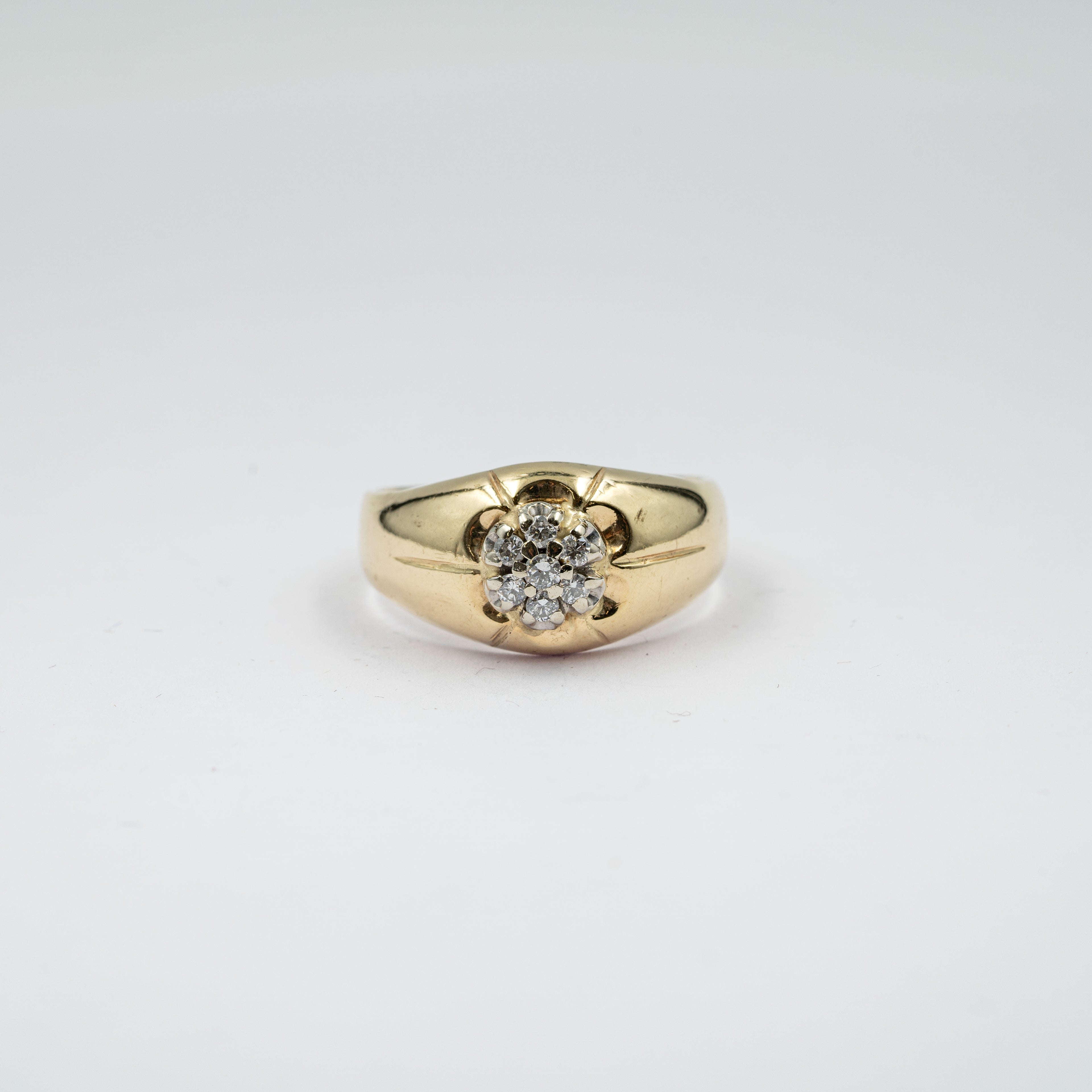 Cluster Diamond RIng