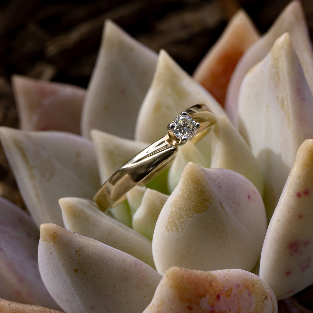 Prong Set Diamond Engagement Ring