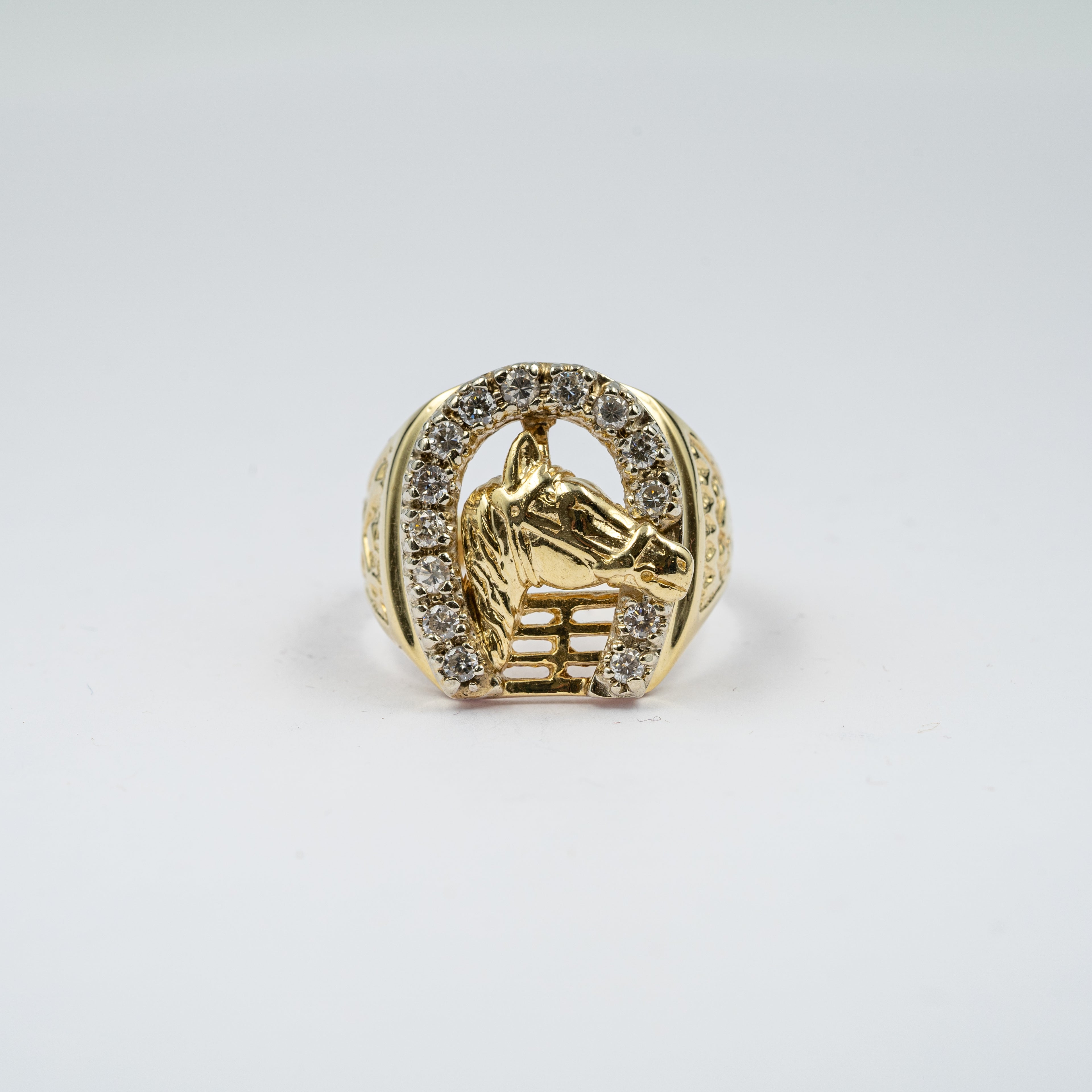 Horseshoe Ring 14k